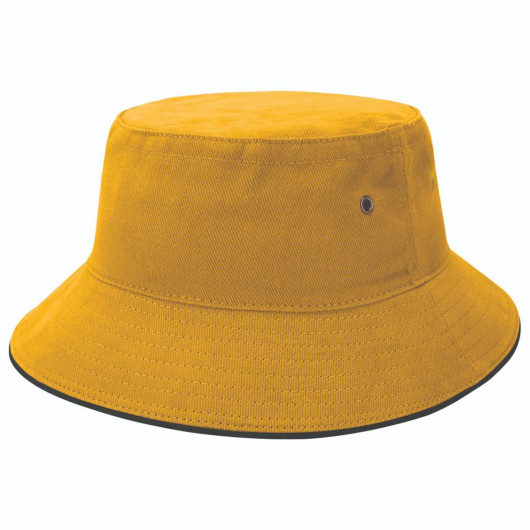 Sandwich Brim Bucket Hats Gold Bottle